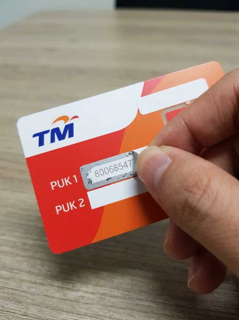 Find Your TM PUK Code
