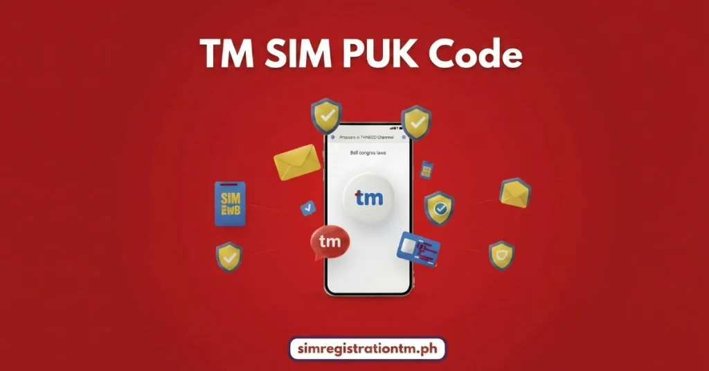 TM SIM PUK Code